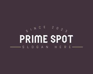 Prime Clothing Business logo design