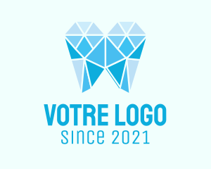 Molar - Geometric Dental Care logo design