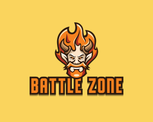 Combat - Viking Devil Gaming logo design