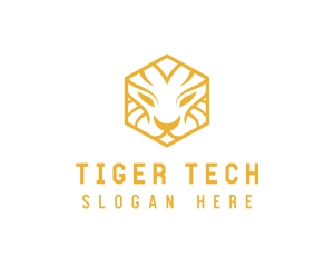 Wild Animal Tiger logo design