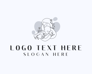 Postnatal - Parenting Mom Pediatric logo design