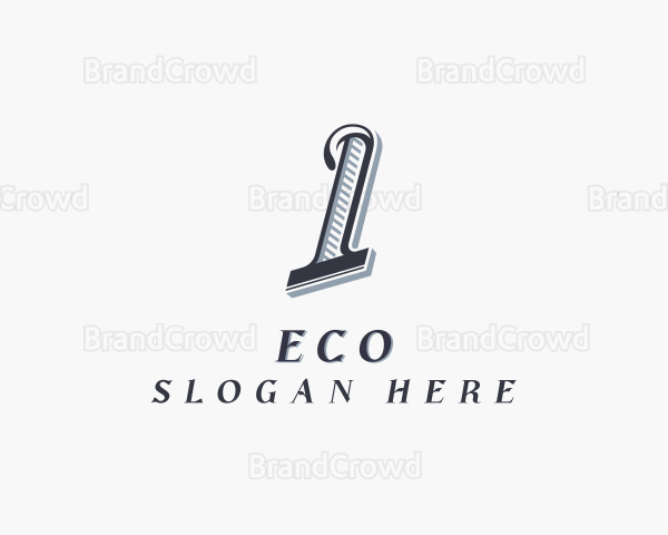 Legal Attorney Law Firm  Letter I Logo