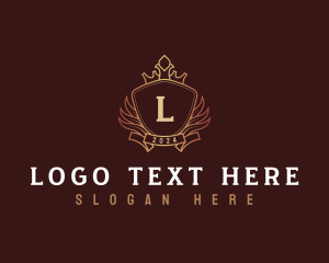 Fleur De Liz - Luxury Ornamental Crest logo design