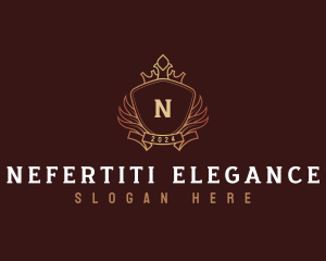 Luxury Ornamental Crest logo design