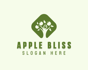 Apple Garden Tree logo design