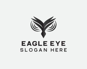 Owl Eyes Avian logo design