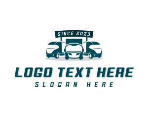 Truck Logistics Mover Logo