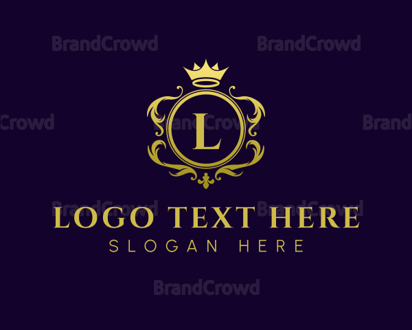 Royal Ornate Crown Logo