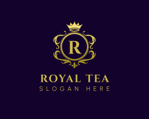 Royal Ornate Crown logo design