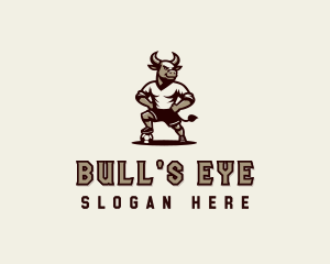 Bull Soccer Team logo design