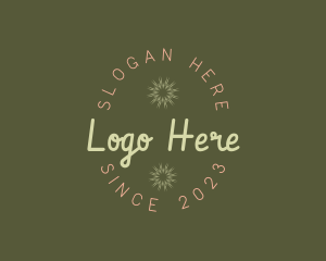 Retro Cursive Business Logo