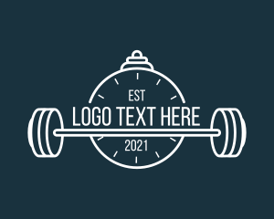 Gym Training Time  Logo