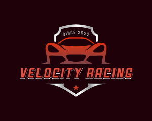 Automotive Racing Car logo design