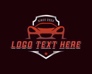 Restoration - Automotive Racing Car logo design