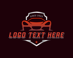 Automotive Racing Car Logo