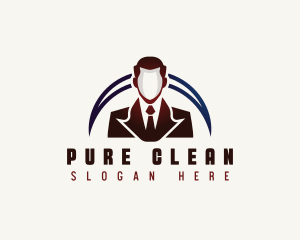 Professional Man Suit Logo