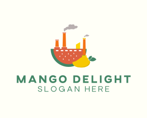 Mango - Fruit Power Factory logo design