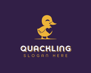 Duckling - Duckling Heart Pet Care logo design