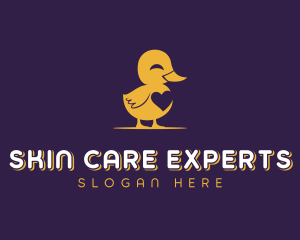 Duckling Heart Pet Care logo design