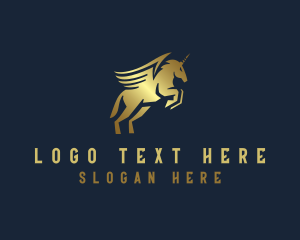Law Firm - Unicorn Luxe Brand logo design