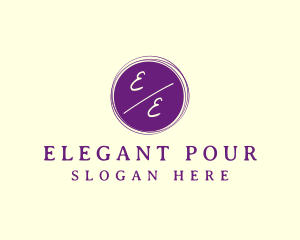 Elegant Wedding Event Planner logo design