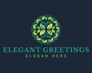 Elegant Florist Botanical logo design