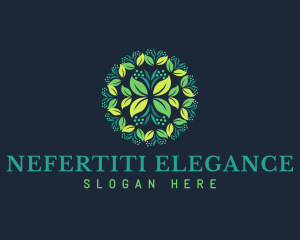 Elegant Florist Botanical logo design