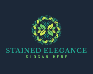 Elegant Florist Botanical logo design