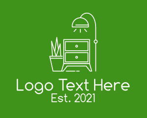 Minimalist Interior Furniture logo design