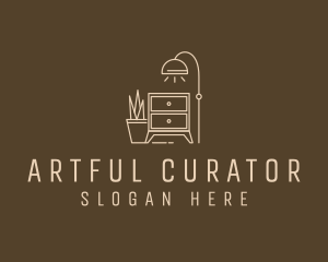 Minimalist Interior Furniture logo design