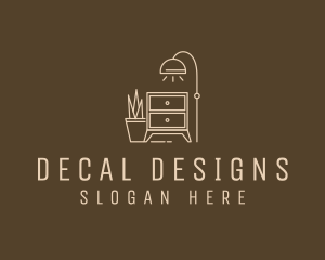 Minimalist Interior Furniture logo design