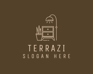 Minimalist Interior Furniture logo design