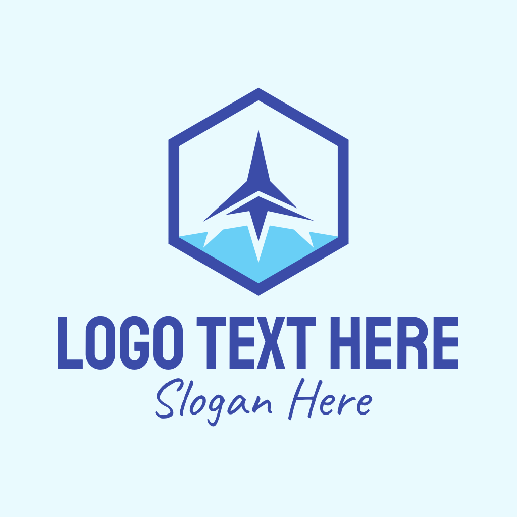 Hexagon Jet Plane Logo | BrandCrowd Logo Maker | BrandCrowd | BrandCrowd