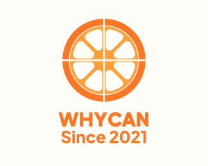 Fruit Stall - Orange Slice Wheel logo design