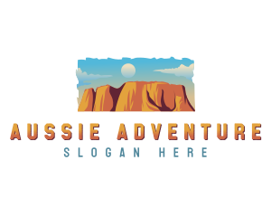 Aussie - Uluru Outdoor Australia logo design