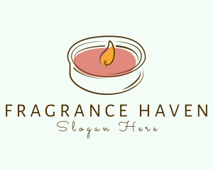 Wellness Candle Decoration logo design