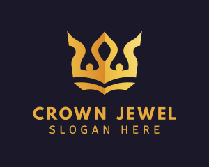 Deluxe Crown Jewel logo design