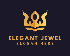 Deluxe Crown Jewel logo design