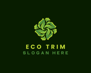 Eco Leaf Plant logo design