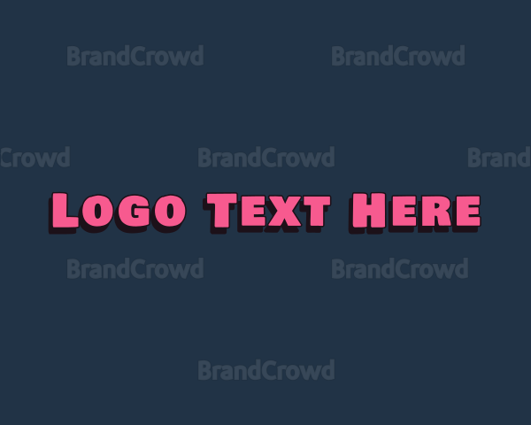 Pink Generic Business Logo