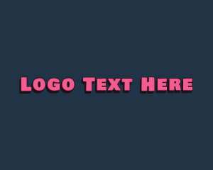 Playful - Pink Generic Business logo design