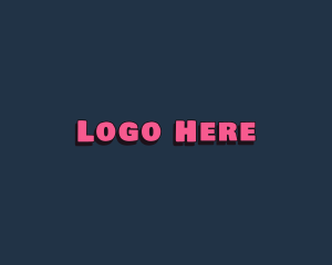 Pink Generic Business Logo