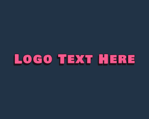 Pink Generic Business Logo