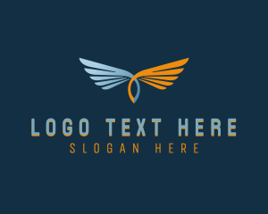 Inspirational - Angel Holy Wings logo design