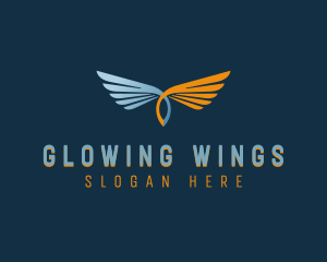 Angel Holy Wings logo design