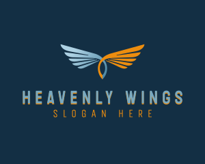 Angel Holy Wings logo design