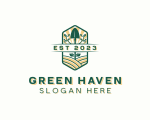 Landscaping - Landscaping Shovel Garden logo design