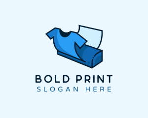 Shirt Printing Clothing logo design