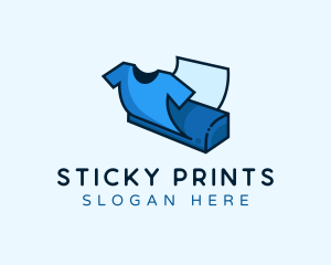 Shirt Printing Clothing logo design