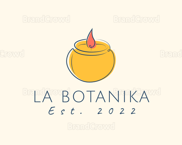 Relaxing Candle Scent Logo
